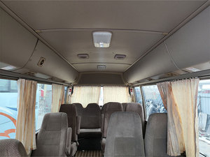 Autocares To-yota Coaster <span class=keywords><strong>Bus</strong></span> Transport Publcie <span class=keywords><strong>Mini</strong></span> <span class=keywords><strong>Bus</strong></span> 9-19 Seaters Toy-OTA 2018 Hiace Used Passenger Van for Favorable Sale