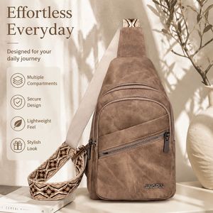 FOUR ONE <span class=keywords><strong>Sac</strong></span> <span class=keywords><strong>de</strong></span> <span class=keywords><strong>poitrine</strong></span> tendance en PU, personnalisable, imperméable, mode ODM/OEM, <span class=keywords><strong>sac</strong></span> pour <span class=keywords><strong>femme</strong></span> avec bandoulière réglable et pochette pour téléphone - Product Image 1