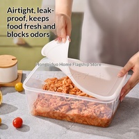 Conteneur japonais en PVC antibactérien hermétique de qualité alimentaire pour le stockage au réfrigérateur des légumes fermentés (Kimchi)