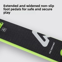 Trottinettes pliables à deux roues en alliage d'aluminium et polyuréthane pour adolescents et enfants plus âgés, pour le sport, le coup de pouce et le glisse