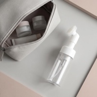 Bouteille à pompe mousseuse personnalisable avec logo, 100 ml, 200 ml, pour produits de beauté, soins de la peau, nettoyant facial, emballage vide, pulvérisateur pour perruques