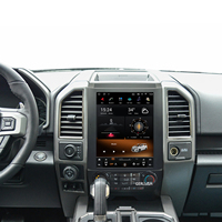 Gerllish Android 12.1 pouces Tesla-Style écran tactile de voiture pour DVD GPS Radio Navigation Système multimédia Compatible Ford F150 DSP