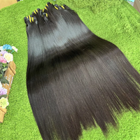 Lots de Cheveux Humains Vierges Bruts Vietnamiens 100% Non Transformés, Provenant d'un Donneur Unique, Lisses comme des Baguettes, Cuticules Alignées, Fournisseur de Cheveux Vierges