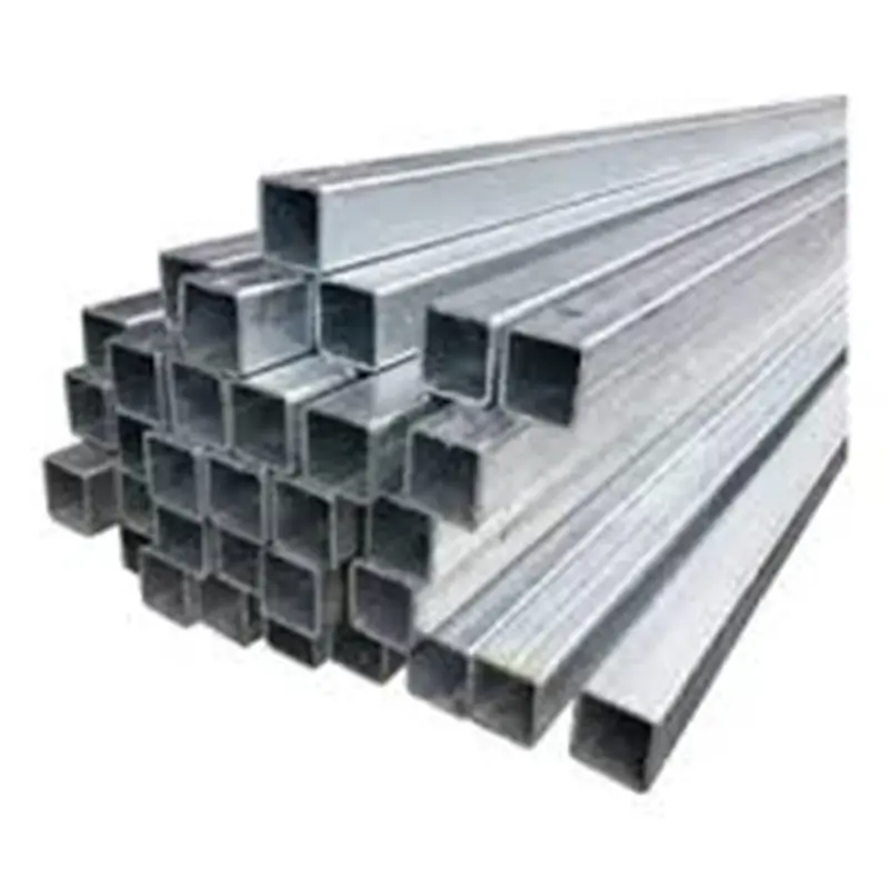 Quality Hot Dipped Galvanized Welded Square Steel Pipe Manufactures Square Carbon Seamless Steel Tube For Greenhouse Material