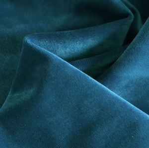 Peluş kadife kumaş % 100 Polyester hollanda kadife kanepe kumaşı düz - Product Image 3