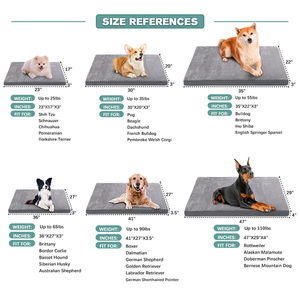 Großes Hunde bett Wasch bares wasserdichtes ortho pä disches Hunde kissen und Matratze für drinnen und draußen - Product Image 6