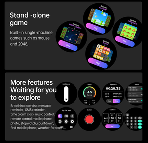 Jam tangan pintar kebugaran pria, arloji Cerdas olahraga tekanan darah Android pelacak kebugaran 2025 perangkat bisa dipakai VT52 - Product Image 4