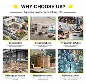 JINGSHUN Sideboard <b>Cabinet</b> Luxury <b>Wood</b> Marble Living Room Wall Display <b>Cabinet</b> Built-in Shelves Home House Storage Furniture - Product Image 6