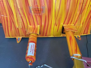 Thương mại phổ biến đá cẩm thạch màu xanh lá cây chuyển trượt <span class=keywords><strong>Inflatable</strong></span> PVC trượt nước trượt 'n' trượt với hồ bơi cho bên kinh doanh sử dụng - Product Image 5