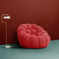Canapé modulaire bulle populaire au design moderne et épuré, convertible en lit, disponible en différentes tailles et couleurs, idéal pour villas, écoles et parcs.