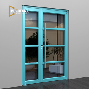 Porta moderna <span class=keywords><strong>in</strong></span> alluminio KFC Storefront per edifici commerciali di alta durevolezza e Design elegante - Product Image 1