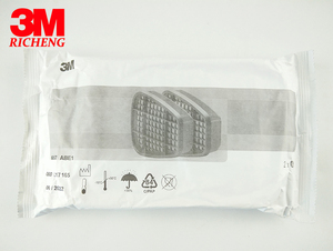 3m formaldehyde/Hữu Cơ hơi Cartridge 6005, 60 EA/trường hợp phù hợp với bất kỳ nửa hoặc đầy đủ facepiece 3m Bayonet tái sử dụng mặt nạ - Product Image 4