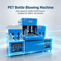 Machine de soufflage de bouteilles d'huile comestible grande capacité 1L-10L, équipement de production automatique de bouteilles d'huile en plastique