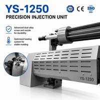 Machines de moulage par injection horizontales électro-hydrauliques à grande vitesse Yangxin YS de 1250 tonnes pour la fabrication de chaises
