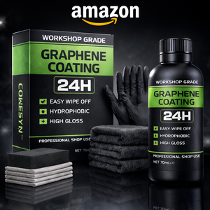COWESYN Kit de Revestimiento Cerámico de Grafeno 24H, Sellador de Pintura Profesional Hidrofóbico de Alto Brillo, 60um de Espesor, 10 Años de Duración para Autos - Product Image 2
