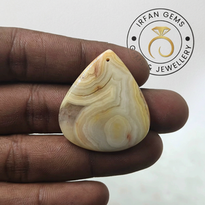 Cabochons en Agate Crazy Lace Naturelle Irfan Gems |   Pierres précieuses en vrac de formes variées 15-50 mm pour la fabrication de bijoux, Rajasthan - Product Image 4