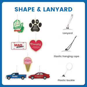 Vente en gros de <span class=keywords><strong>d</strong></span>ésodorisant avec logo de voiture personnalisé pendentif de haute qualité éliminateur <span class=keywords><strong>d</strong></span>'odeurs moderne parfum de voiture - Product Image 5