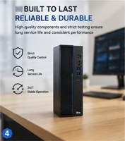 PC Kantor Enterprise Zhaoxin KX U6780A 8 Core 2.7GHz Kustom, RAM 16GB, SSD NVMe 512GB, Casing Kompak 8L, Dilengkapi Kit Layar