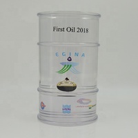Trophée personnalisé en résine acrylique écologique, modèle artisanal en forme de goutte d'huile, objet de collection