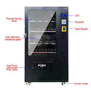 <span class=keywords><strong>Distributeur</strong></span> automatique combiné pour aliments, snacks, boissons, nouilles instantanées, cosmétiques, soins de la peau, préservatifs, cils, perruques pour aéroports et centres commerciaux - Product Image 4