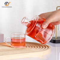 Bouteilles empilées de 250ml pouvant être divisées et combinées Bouteilles en verre avancées de nouveauté et d'innovation