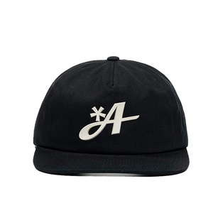 Gorra de Algodón con Visera Plana de 5 Paneles, Parche de Goma con Logotipo Personalizado OEM - Product Image 3