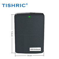 TISHRIC Disco Rigido Esterno da 2,5 Pollici 500GB HDD SATA a USB3.0 Alta Velocità Portatile per PC Laptop TV PS4 PS5