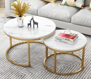 아랍어 스타일 스테인레스 커피 테이블 창조적 인 아파트 및 빌라 티 테이블 산업 스타일 커피 엔드 테이블