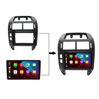 Pour VW Polo 2004-2011 voiture stéréo Radio Audio tableau de bord DVD CD Fascia plaque panneau cadre remplacement