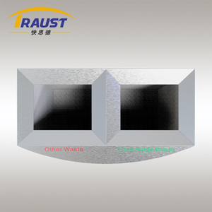 ถังขยะ<span class=keywords><strong>110L</strong></span> ถังขยะสาธารณะแบบ2-in-1ใน-1ถังขยะสามารถเก็บขยะได้ - Product Image 6