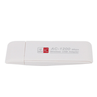 Computer Hardware and Software USB WiFi Adapter AC1200 USB WiFi Dongle Wireless Network Card for Laptop PC