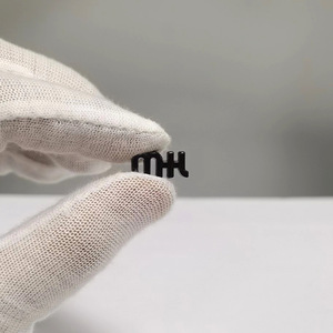 Modischer Minimalistischer Buchstaben-Stil <span class=keywords><strong>M</strong></span> Metall-Patch 17*7MM, Galvanisch Beschichtet mit Einbrennlackierung, Vielseitiges Accessoire für Haarschmuck - Product Image 6