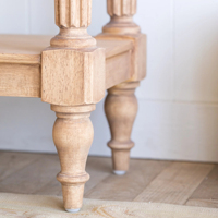 Vintage Französische Massivholz-Konsole mit Schubladen im Rustikalen Farmhaus-Design für Eingangsbereich, Flur oder Wohnzimmer in Hotels