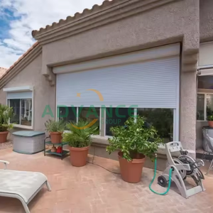 Volets roulants en aluminium à économie d'énergie avec isolation thermique et réduction du bruit - Product Image 1