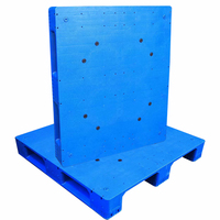 Grandes palettes de stockage empilables en plastique HDPE à usage d'entrepôt de 1200*1000mm