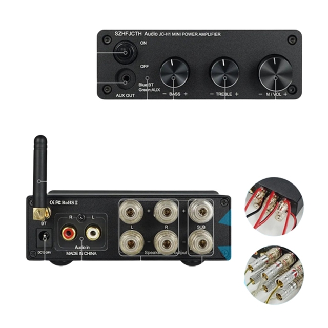 Szhfjcth Quality Wholesale Home Theatre Receiver 2.1 Audio Amplifier Board Diy Audio Amplifier