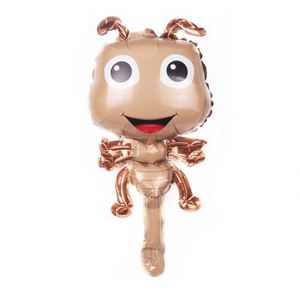 Insect Series Mini Foil Cute Cartoon Animal Bee Ant Shape Kids' Party <b>Decorations</b> <b>Balloon</b> Wholesale - Product Image 2