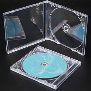 Sunshing Blu Ray hộp Jewel hộp DVD khay 5.2mm <span class=keywords><strong>10.4mm</strong></span> rõ ràng duy nhất đôi đĩa <span class=keywords><strong>CD</strong></span> Jewel trường hợp nhựa lưu trữ trường hợp cho phương tiện truyền thông - Product Image 4