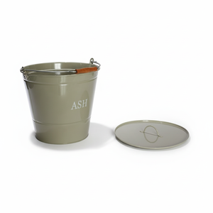 Supports et seaux à charbon Best-seller Fer Métal Émail Fini Bûche de cheminée - Product Image 1