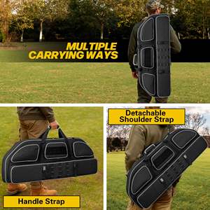 Bolsa para Flechas de Arquería, Portaflechas de Cintura Ajustable, Cinturón para Caza con Arco Compuesto o Recurvo, Gran Capacidad para Accesorios - Product Image 6