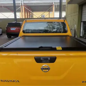 pickup tail box truck bed roller shutter lid tonneau cover roller lid for navara np300 frontier nissan d40 d22 d23