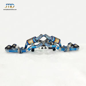 Sistema de Escape Deportivo Profesional de Titanio para Ferrari F430 4.3 V8, Instalación Directa para una Respuesta de Aceleración Mejorada, Agresivo - Product Image 4