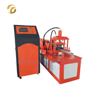 Machine de formage à rouleaux automatique pour la fabrication de cadres de portes à enroulement en acier métallique