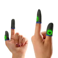 Hochwertiger Handyspiel-Daumen deckt kupferfaser-Anti-Rutsch-Finger-Glo-Ves-Moving-Joystick-Bildschirm ab, der die Finger hüllen für PUBGS berührt