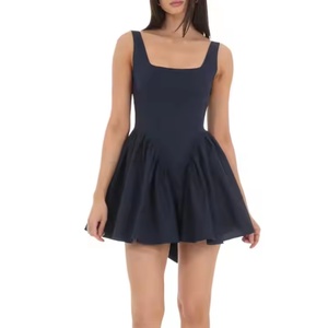 Vestido de Verano 2025 para Mujer, Sexy y Lindo, Vestidos de Fiesta para Mujer, 100% Algodón, Espalda Descubierta, Vestidos de Lujo - Product Image 1