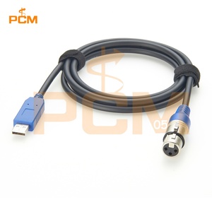 Câble adaptateur USB vers <span class=keywords><strong>DMX</strong></span>, convertisseur série FTDI RS485, XLR 3 broches DMX512, câble de contrôleur de lumière de scène PC vers gradateur pour <span class=keywords><strong>Freestyler</strong></span> - Product Image 4