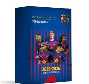 Auténtica Caja Sorpresa de Cartas de Estrellas de Fútbol del FC Barcelona y Madrid 2025-2026, Venta al Por Mayor, Caja de Regalo, Caja Sorpresa - Product Image 4