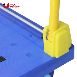 Uholan जे एस-300 थोक मूल्य प्लास्टिक मंच चुप बंधनेवाला टिकाऊ ट्राली रबर पहियों स्टेनलेस - Product Image 4