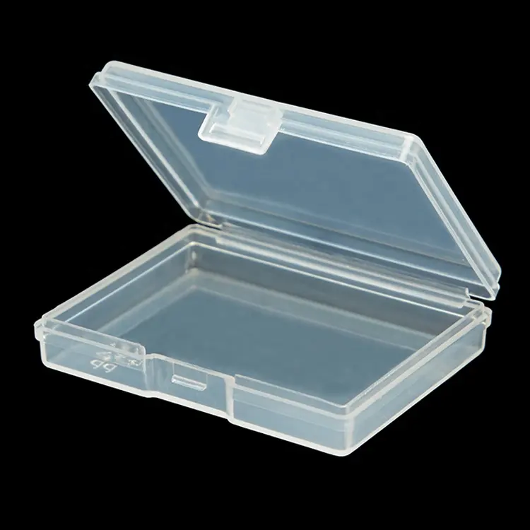 Mini caja de almacenamiento de plástico de China, caja de embalaje de uñas de horquillas, contenedor de cuentas para manualidades de joyería