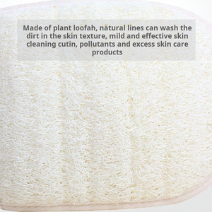 Wholesale Natural Eco-Friendly Loofah Bath Sponge Modern Long Loofah Towel <b>for</b> Soft <b>Shower</b> Cleaning <b>Back</b> Pulling Strip - Product Image 2